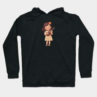 Ukulele Girl Hoodie